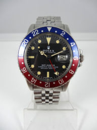 Rolex GMT 1675, acier, lunette Pepsi