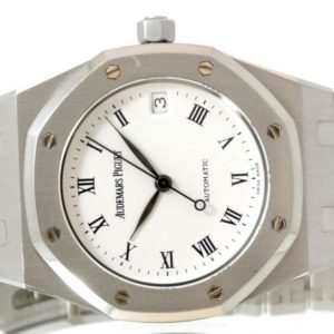 Audemars Piguet Royal Oak Date Roman Snow white Dial Ultra rare
