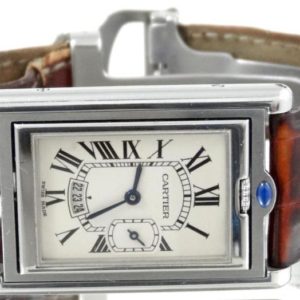 Cartier Tank Basculante Grande Date Quartz