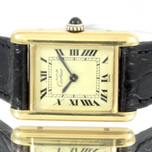 Cartier Tank Lady Must Vermeil