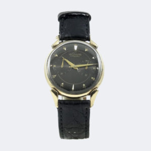 Jaeger-LeCoultre Futurmatic Gold filled 10 carats Black Dial