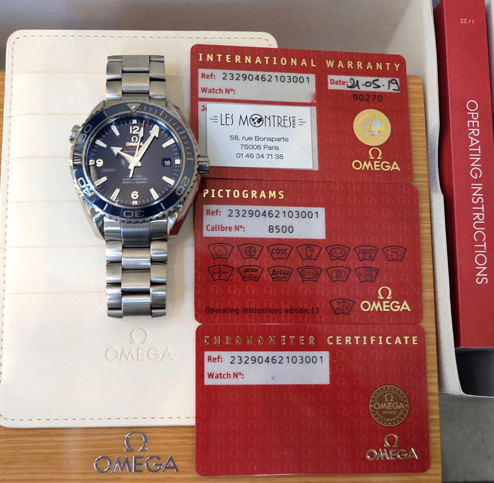 Omega Seamaster Planet Ocean