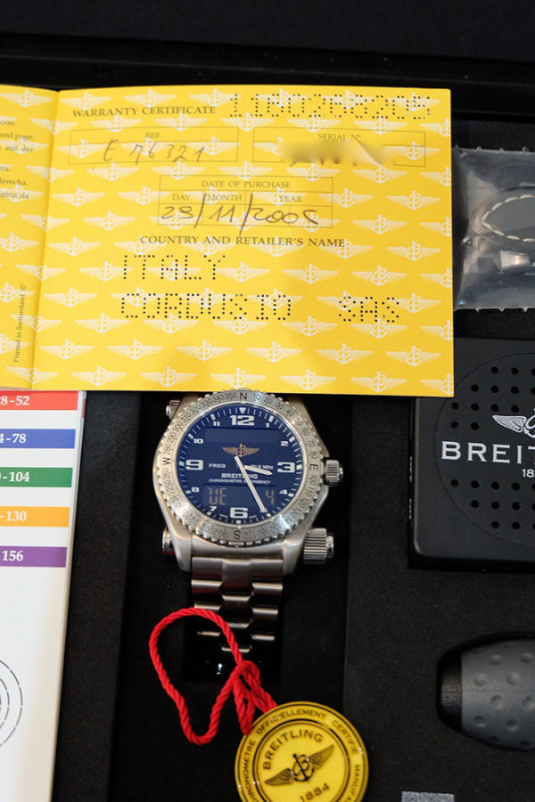 Breitling Emergency Circa 2005 Cal.56 Quartz