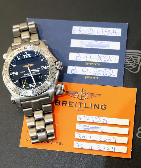 Breitling Emergency Circa 2005 Cal.56 Quartz