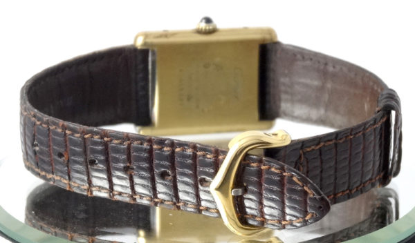 Cartier Tank Must Chocolat Dial