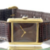 Cartier Tank Must Chocolat Dial