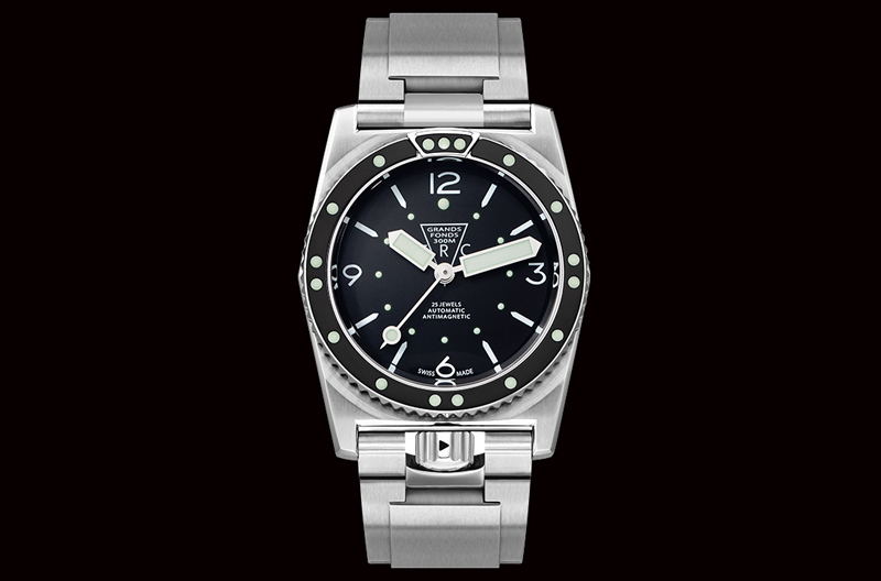 ZRC, la référence française de la montre de plongée, réédite la French Navy 1964