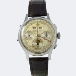 Mathey-Tissot Chronographe Astronomic Moon Phase Circa 1950