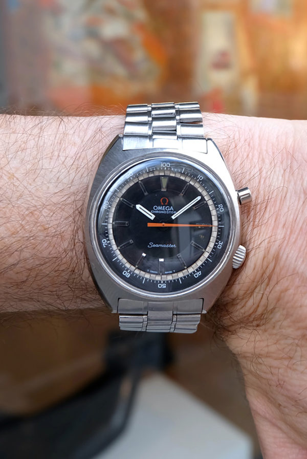 Omega Seamaster Chronostop Jumbo Circa 1969 Réf 145.007