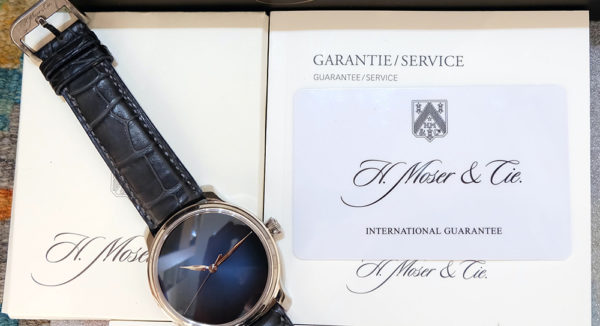 H.Moser & Cie Endeavour Centre Seconds Concept White Gold
