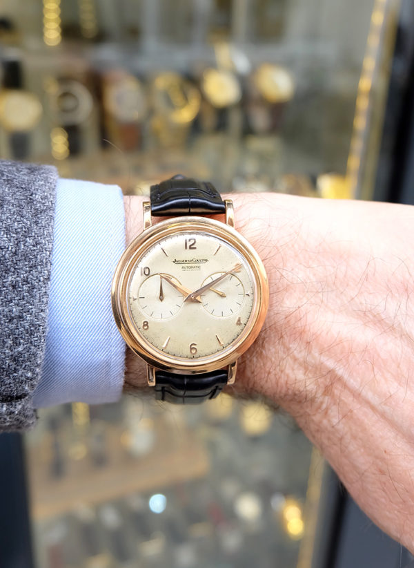 Jaeger-LeCoultre Futurematic Calatrava Big Eyes Circa 1952