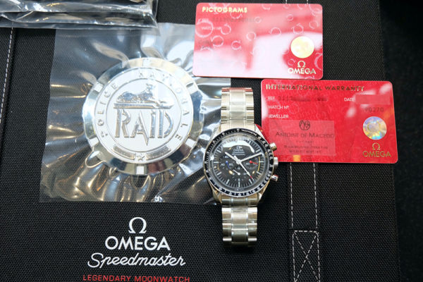 Omega Speedmaster Raid jamais portée 250 ex