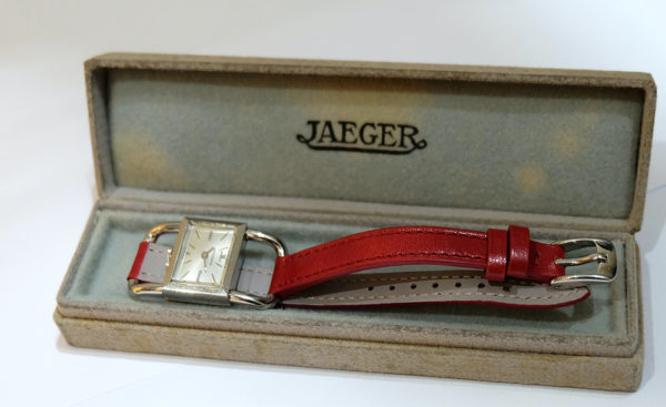 Jaeger-LeCoultre Etrier Hermes Mini Lady circa 1950 remontage manuel