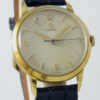 Omega nid d'abeille or jaune 36mm Circa 1952