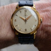 Omega nid d'abeille or jaune 36mm Circa 1952