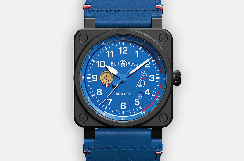 La Manufacture Bell&Ross édite le BR 03-92 Patrouille de France pour fêter les 70 ans de l’institution