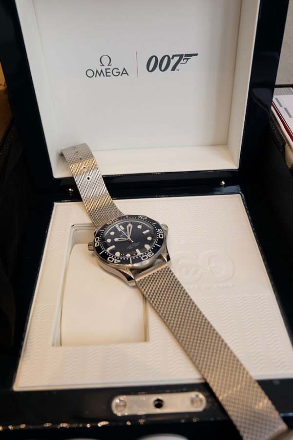 Omega Seamaster Diver 300 M full set 2023 60th Anniversary James Bond