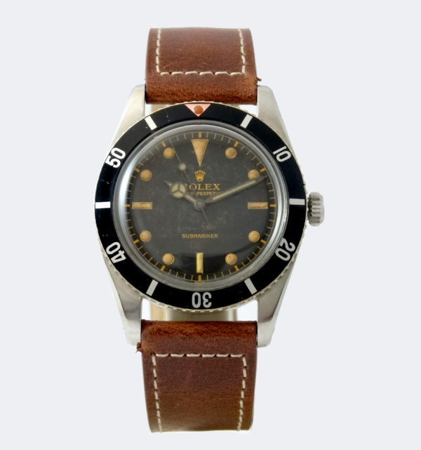 Rolex Submariner (No Date) 6536/1 "Petit remontoir" Circa 1957 Première main Jamais polie