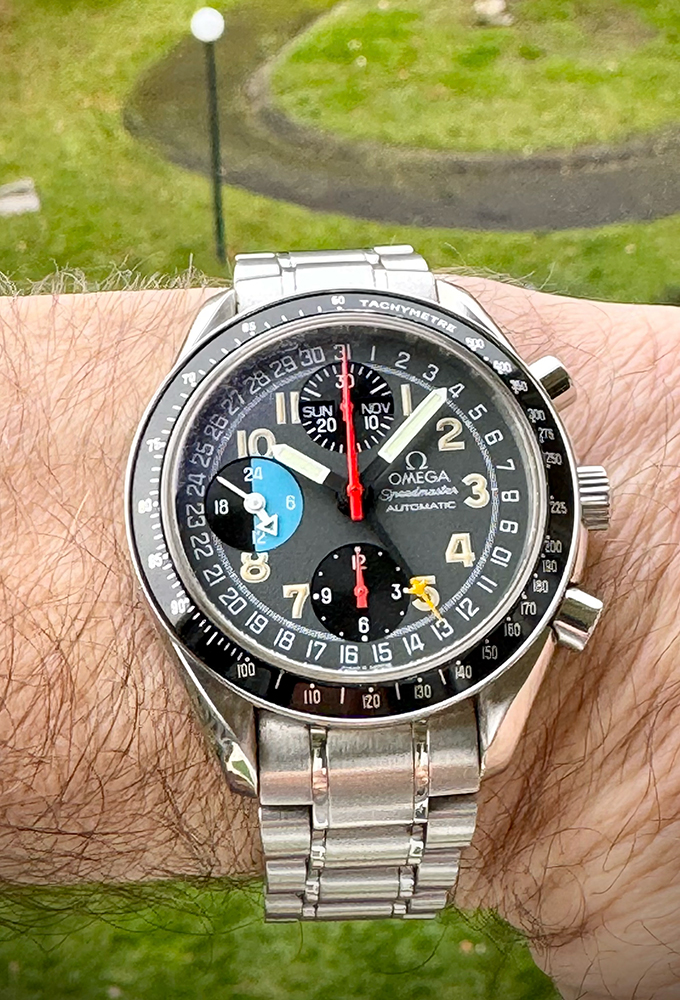 Omega Reduced MK40 Schumacher Edition Day Date Automatic 39MM