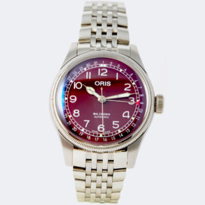 Oris Big Crown Pointer Date Burgundy